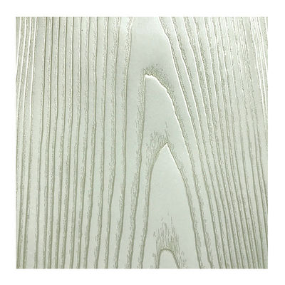 quality  Non Self Adhesive Synchronous Wood Texture PVC Door Super Clear Film factory